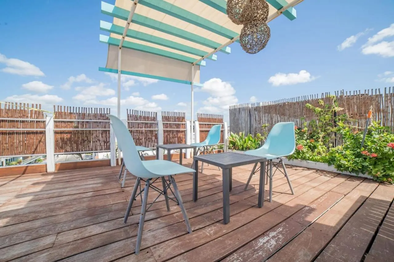 Papaya 20 Super Central Ph 2 Bedroom With Private Rooftop - Jacuzzi بلايا ديل كارمن المكسيك