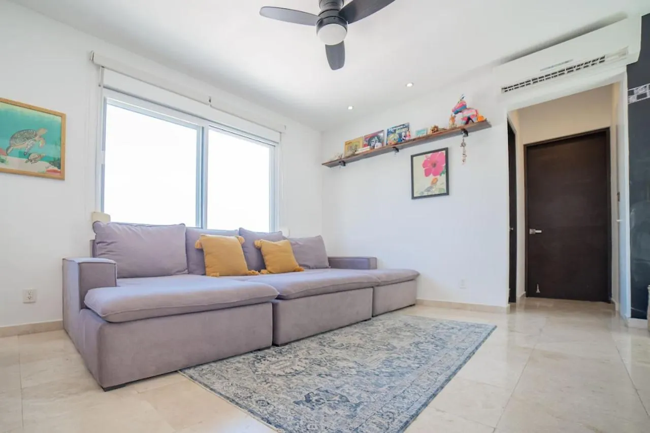 شقة Papaya 20 Super Central Ph 2 Bedroom With Private Rooftop - Jacuzzi بلايا ديل كارمن
