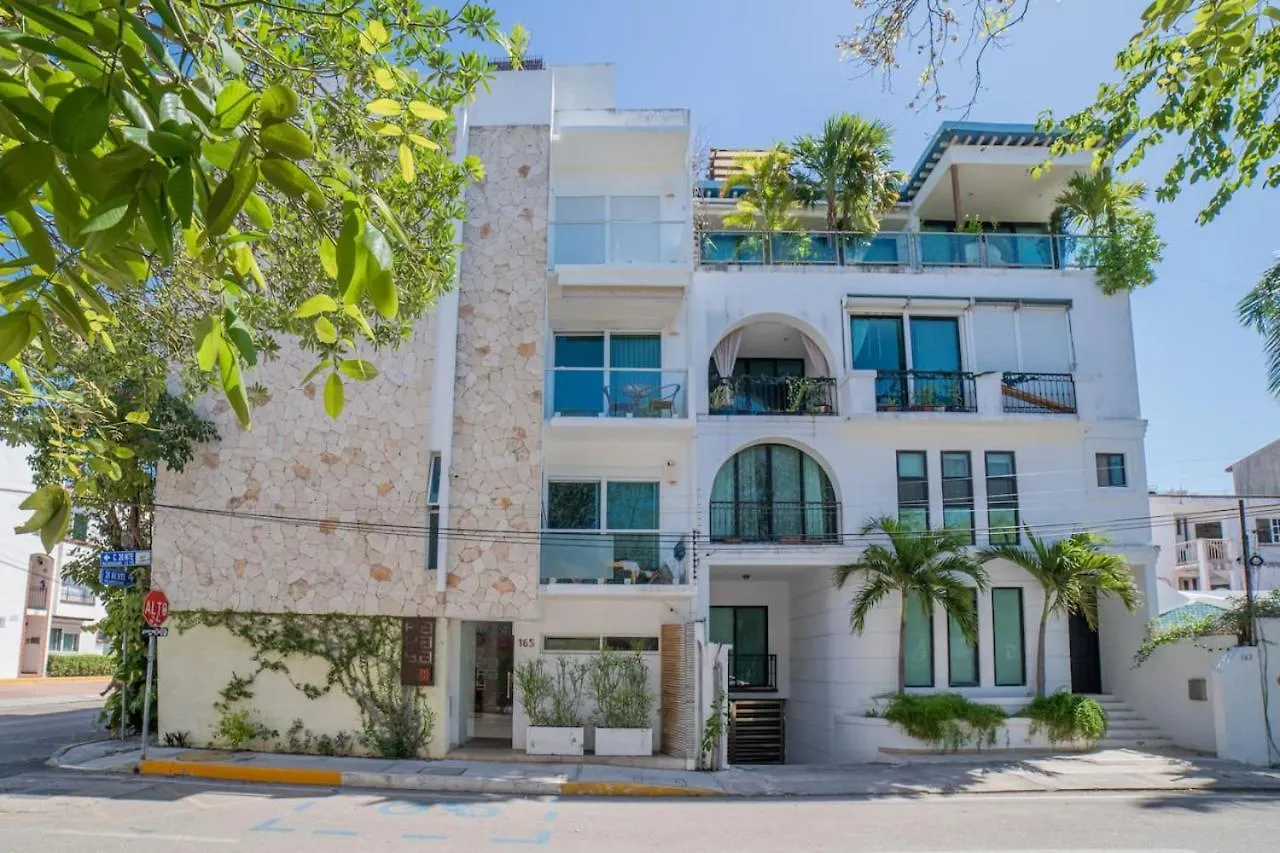 شقة Papaya 20 Super Central Ph 2 Bedroom With Private Rooftop - Jacuzzi بلايا ديل كارمن المكسيك