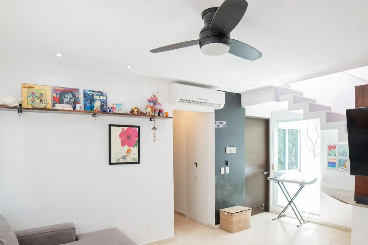 Papaya 20 Super Central Ph 2 Bedroom With Private Rooftop - Jacuzzi بلايا ديل كارمن 0*,