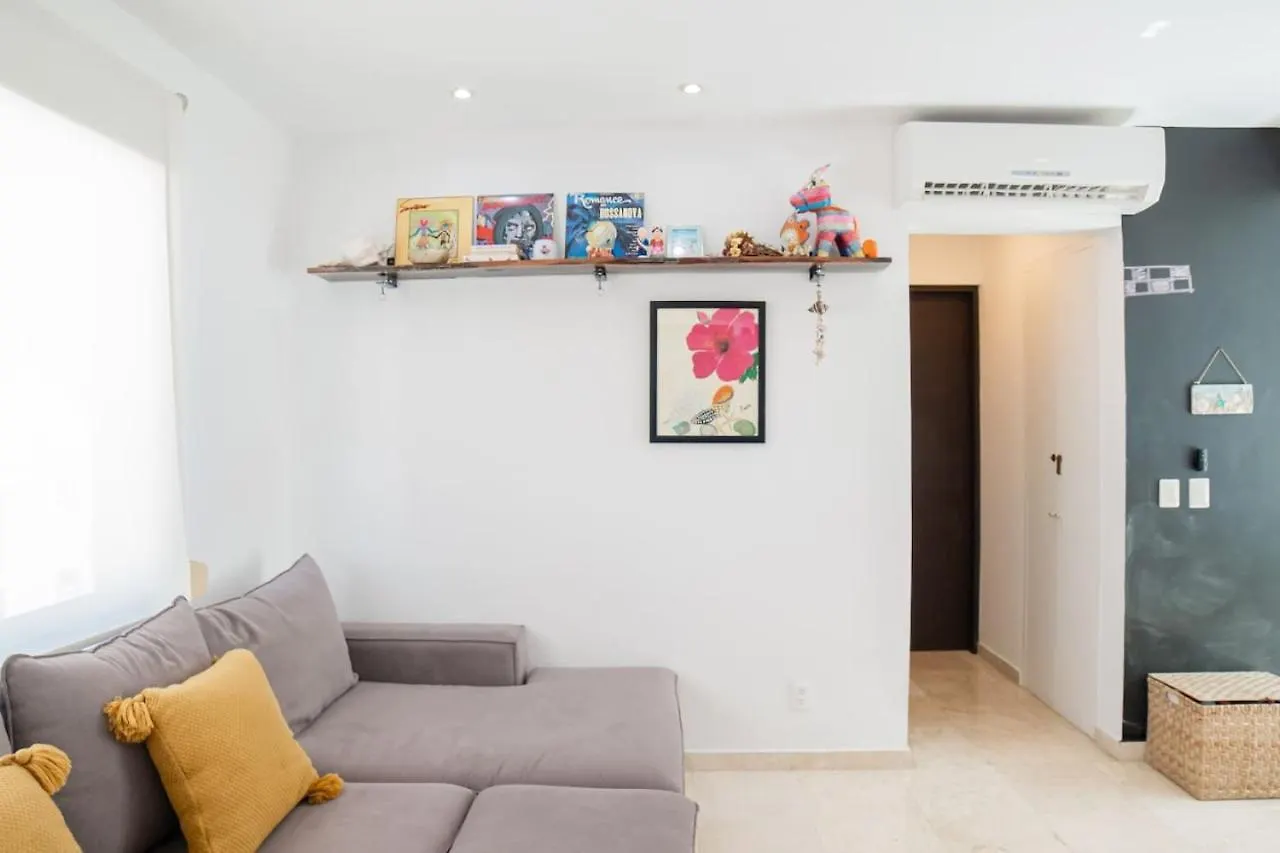 شقة Papaya 20 Super Central Ph 2 Bedroom With Private Rooftop - Jacuzzi بلايا ديل كارمن المكسيك