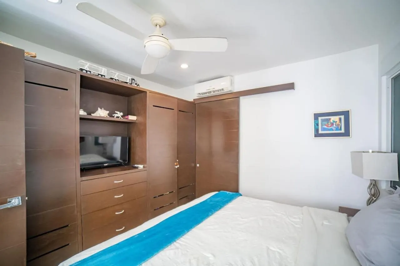 شقة Papaya 20 Super Central Ph 2 Bedroom With Private Rooftop - Jacuzzi بلايا ديل كارمن