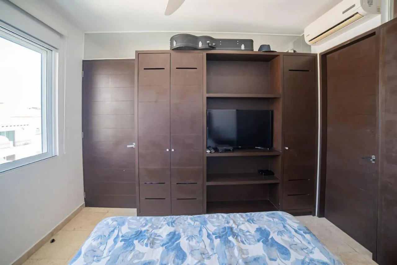 Papaya 20 Super Central Ph 2 Bedroom With Private Rooftop - Jacuzzi بلايا ديل كارمن 0*,