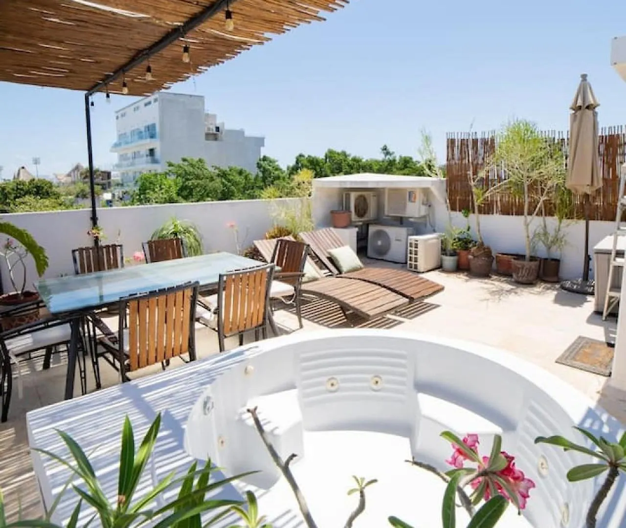 Papaya 20 Super Central Ph 2 Bedroom With Private Rooftop - Jacuzzi بلايا ديل كارمن