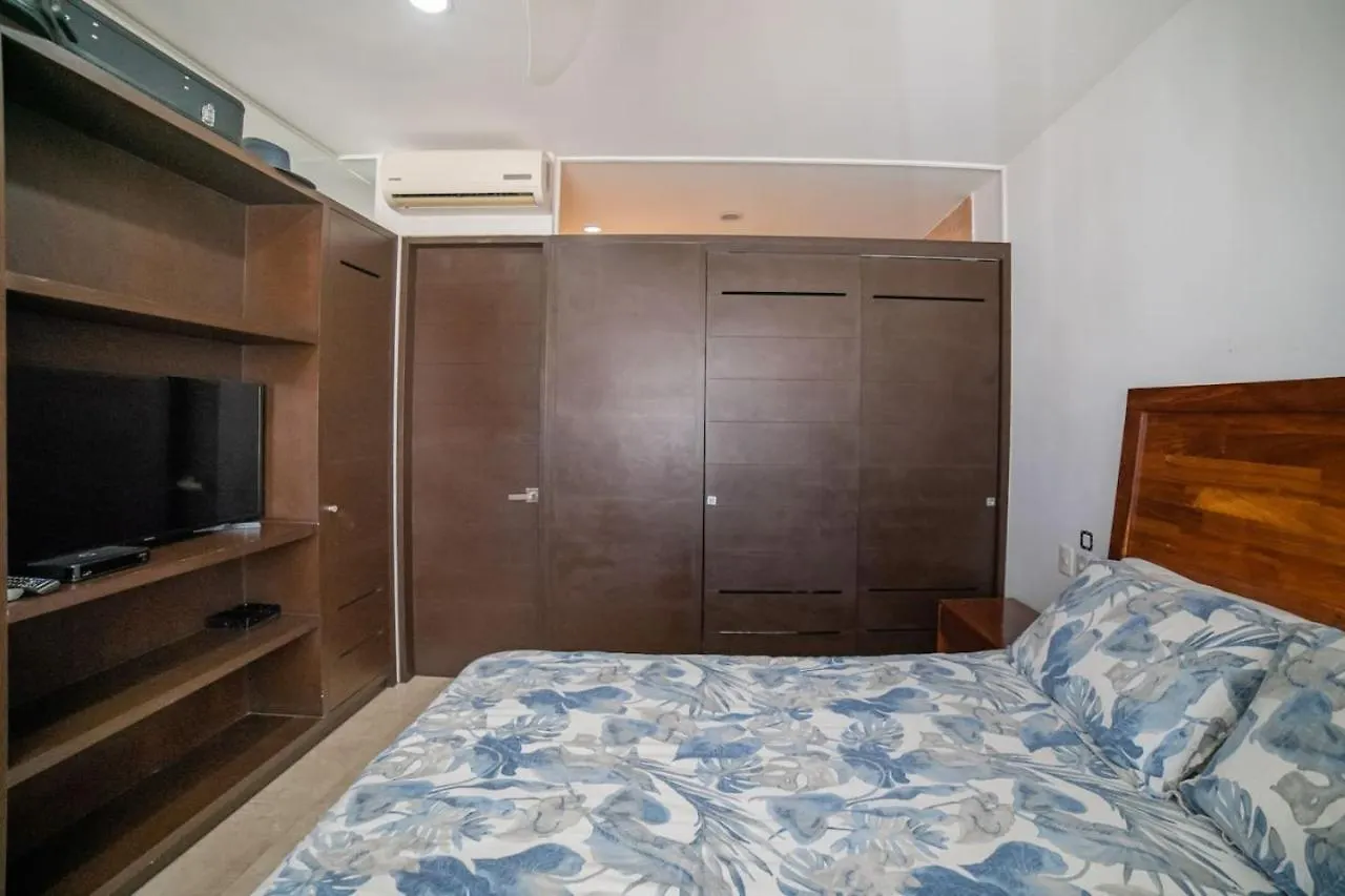 Papaya 20 Super Central Ph 2 Bedroom With Private Rooftop - Jacuzzi بلايا ديل كارمن المكسيك