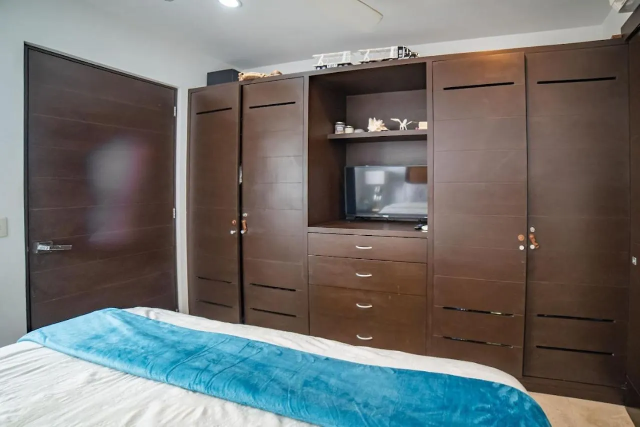 Papaya 20 Super Central Ph 2 Bedroom With Private Rooftop - Jacuzzi Playa del Carmen Apartment