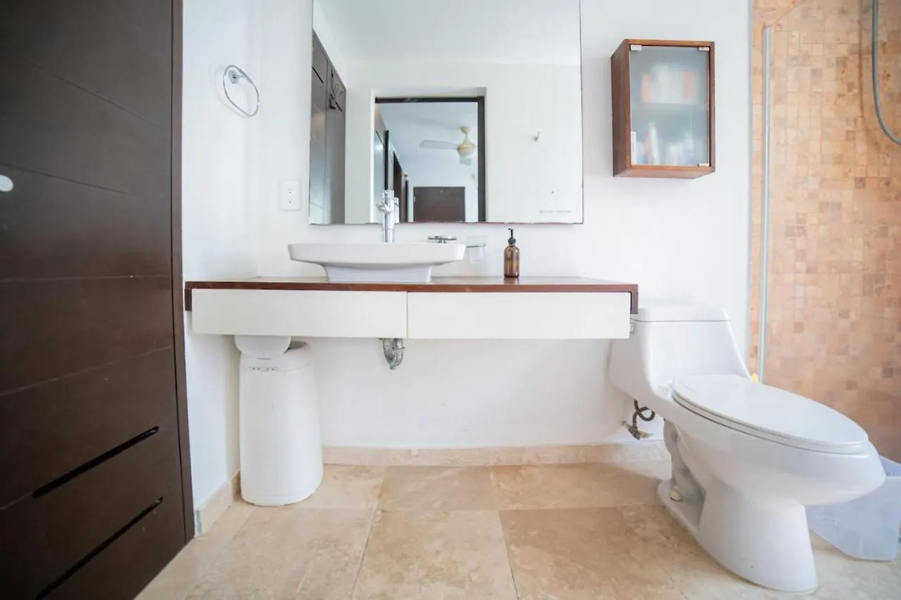 Papaya 20 Super Central Ph 2 Bedroom With Private Rooftop - Jacuzzi Playa del Carmen 0*,